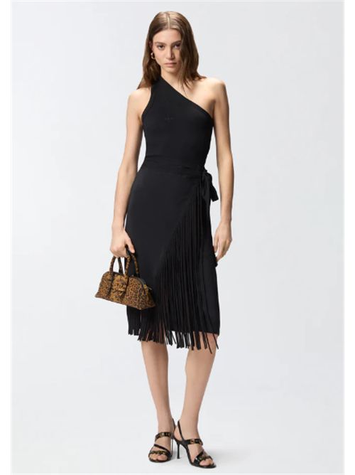 Gonna a portafoglio longuette con frange Bacedasco Pinko PINKO | 106887-A3AYZ99