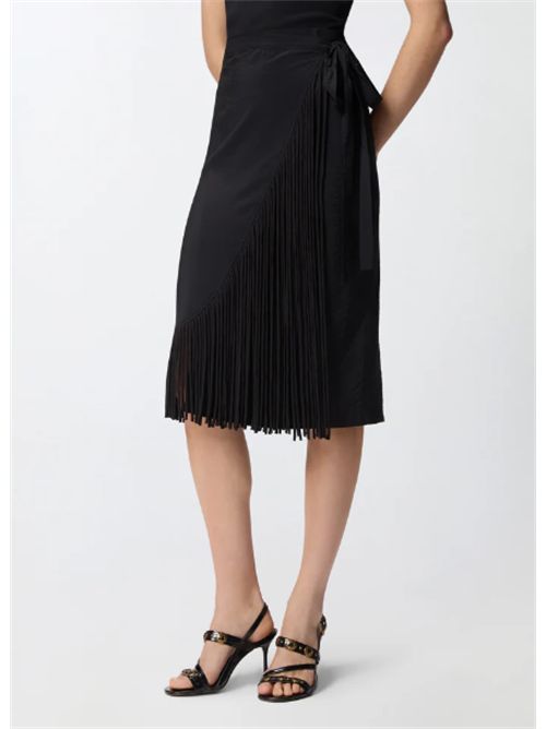 Gonna a portafoglio longuette con frange Bacedasco Pinko PINKO | 106887-A3AYZ99