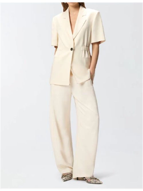 Giacca a maniche corte con vita elasticizzata Frisottino Assago Pinko PINKO | 106912-A2W6C00