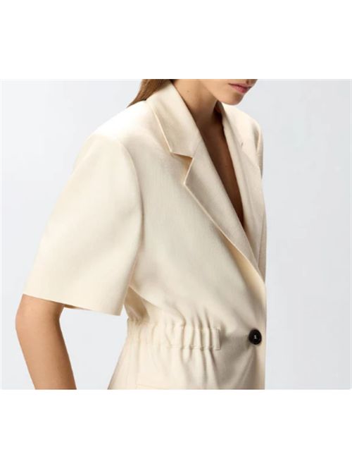 Giacca a maniche corte con vita elasticizzata Frisottino Assago Pinko PINKO | 106912-A2W6C00