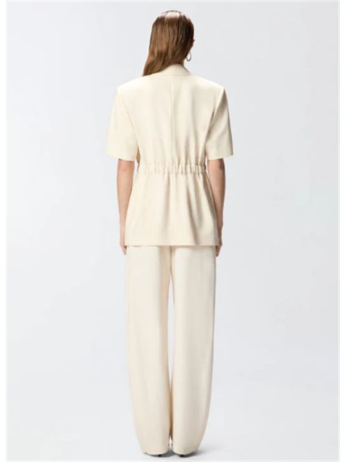 Giacca a maniche corte con vita elasticizzata Frisottino Assago Pinko PINKO | 106912-A2W6C00