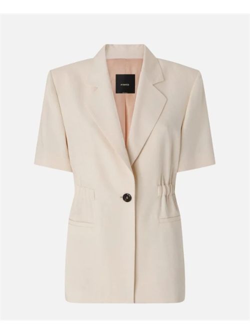 Giacca a maniche corte con vita elasticizzata Frisottino Assago Pinko PINKO | 106912-A2W6C00