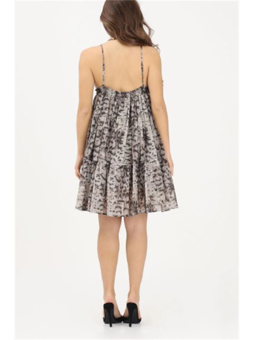 Abito corto con stampa snake Adrano Pinko PINKO | 106917-A3APCZ9