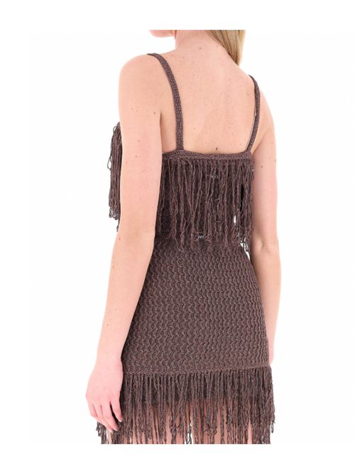 Crop top in maglia con frange Paeonia Pinko PINKO | 106961-A3CII69