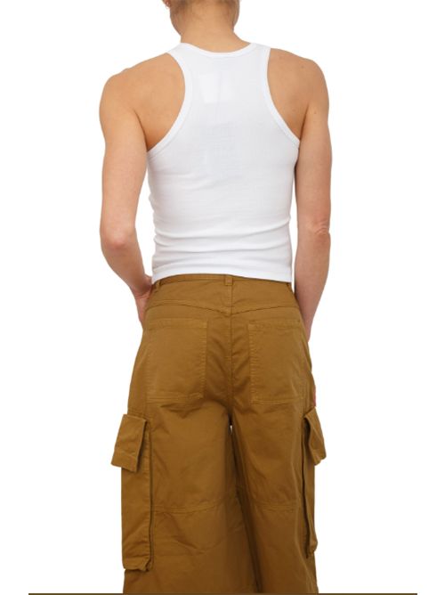 Canotta a costine con logo Bacardi Pinko PINKO | 107305-A3IK-Z14