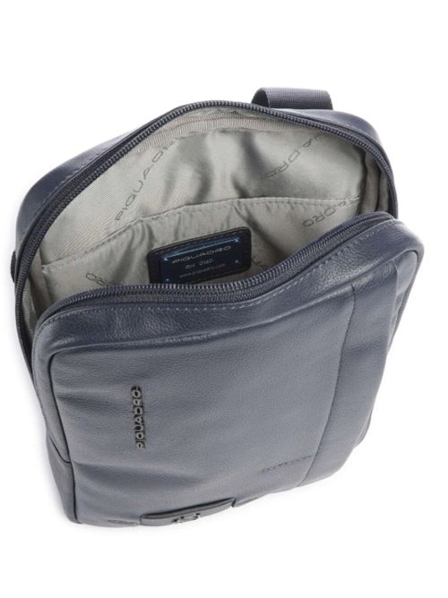 Borsello trasversale uomo piccolo in pelle Piquadro PIQUADRO | CA3084W137-BLU