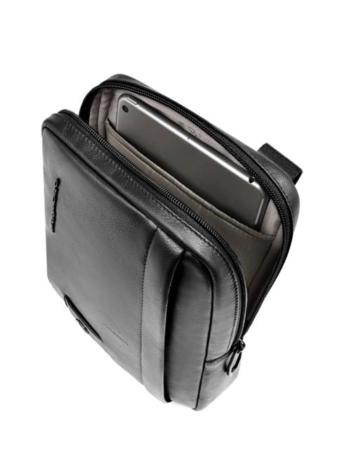 Borsello trasversale uomo piccolo in pelle Piquadro PIQUADRO | CA3084W137-N