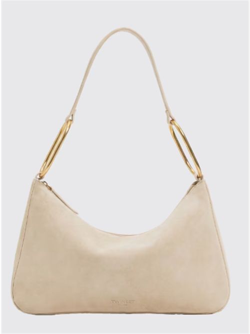 Borsa a tracolla media in pelle con anelli Liliane Twinset TWINSET | 261TB708613161