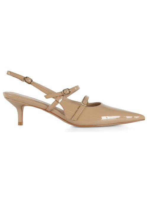 Scarpa Slingback effetto vernice con cinturini Twinset TWINSET | 261TCP04413161