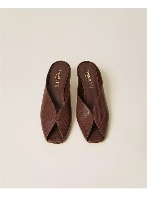 MULE IN PELLE TWINSET TWINSET | 261TGT01813531