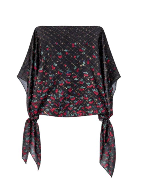 Blusa poncho con stampa floreale Twinset TWINSET | 261TO511013588
