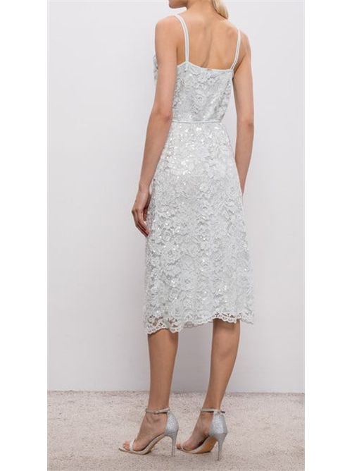 Abito midi in pizzo con spallini - sottoveste e cintura Twinset TWINSET | 261TP263013162