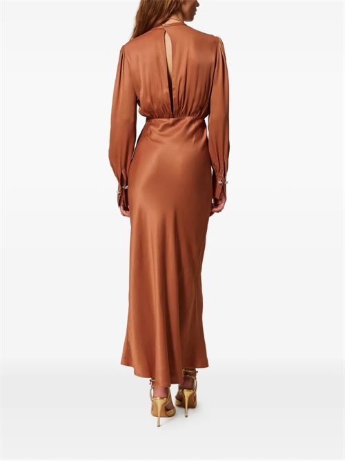 ABITO LUNGO CON ARRICCIO TWINSET TWINSET | 261TP276113168