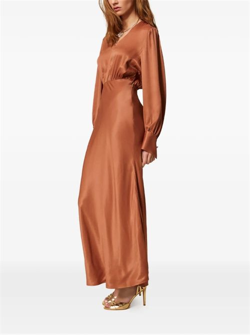 ABITO LUNGO CON ARRICCIO TWINSET TWINSET | 261TP276113168