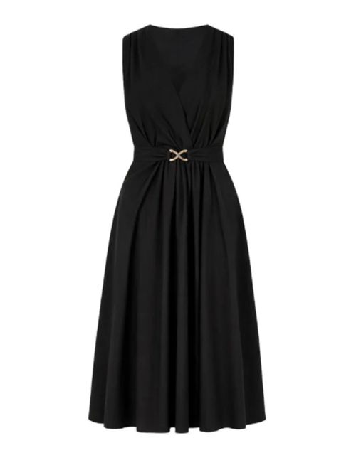 Abito midi smanicato con dettaglio gioiello Twinset TWINSET | 261TT216100006