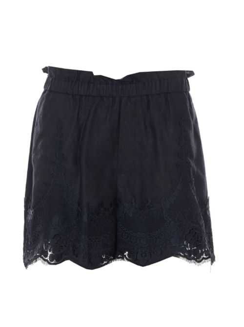 Pantaloncini di lino con pizzo Twinset TWINSET | 261TT218300006