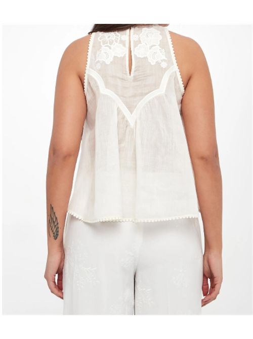 Top corto ricamato Twinset TWINSET | 261TT229200059
