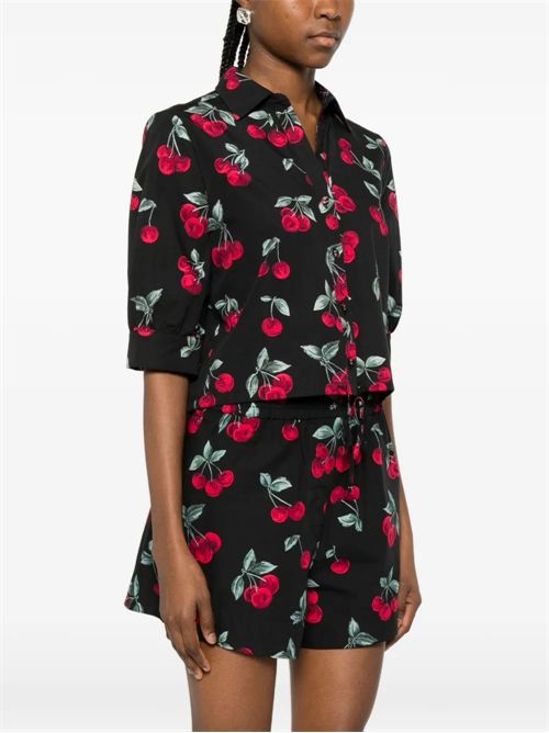 Camicia con stampa di ciliegie e bottoni Twinset TWINSET | 261TT259313500