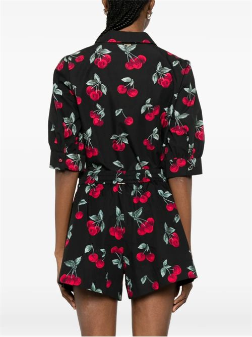 Camicia con stampa di ciliegie e bottoni Twinset TWINSET | 261TT259313500