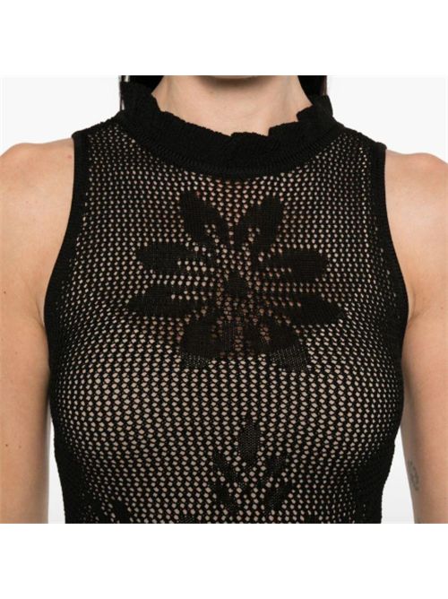 Abito lungo in jersey smanicato disegno fiori Twinset TWINSET | 261TT328000006