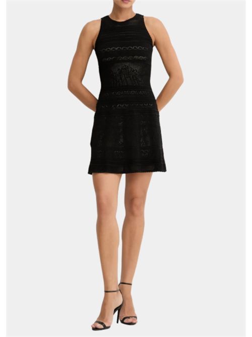 Abito corto In maglia smanicato mix punti Twinset TWINSET | 261TT329100006