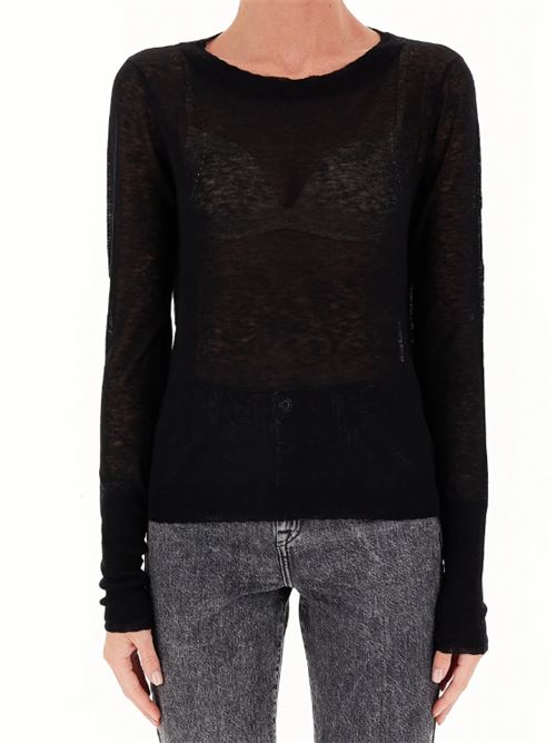 Dolcevita Patrizia Pepe - Pull En Laine Noir Pour Femme - Neuf Avec étiquettes