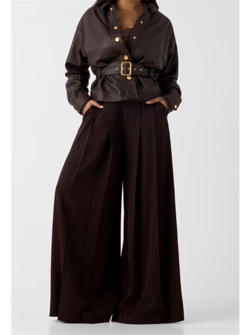 Pantaloni palazzo plissettati wide leg Marciano MARCIANO | G6YB12-W3205A14Z