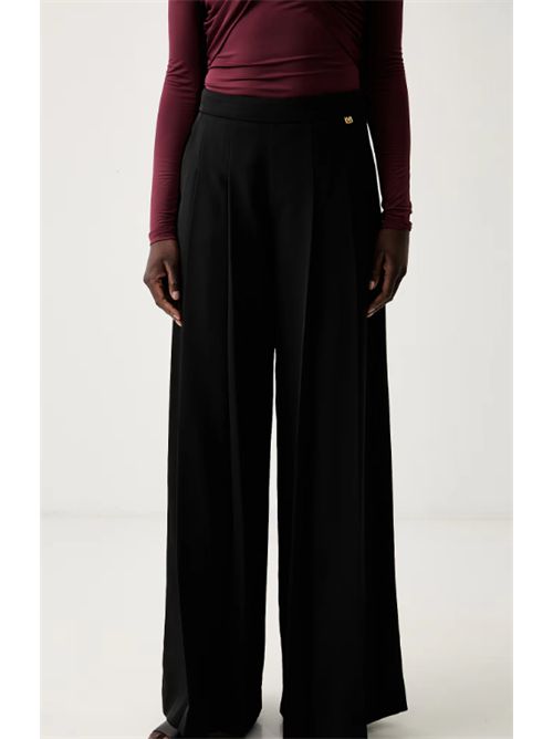 Pantaloni palazzo plissettati wide leg Marciano MARCIANO | G6YB12-W3205JBLK
