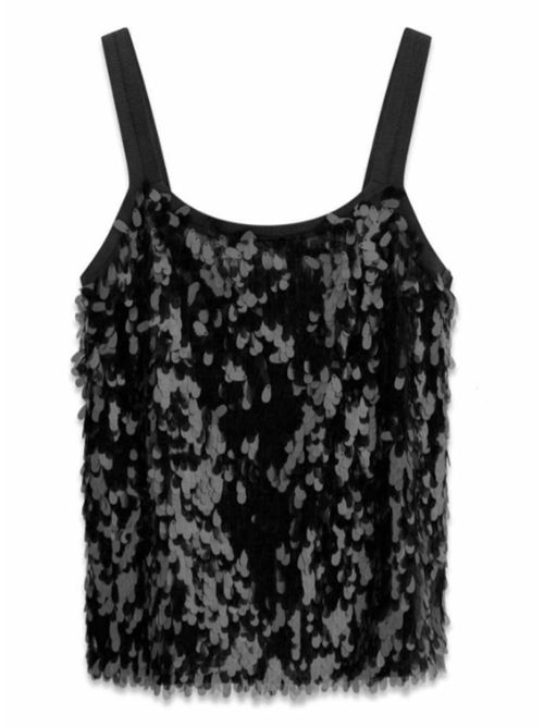 Top con paiillettes Marciano MARCIANO | G6YP06-K4591JBLK
