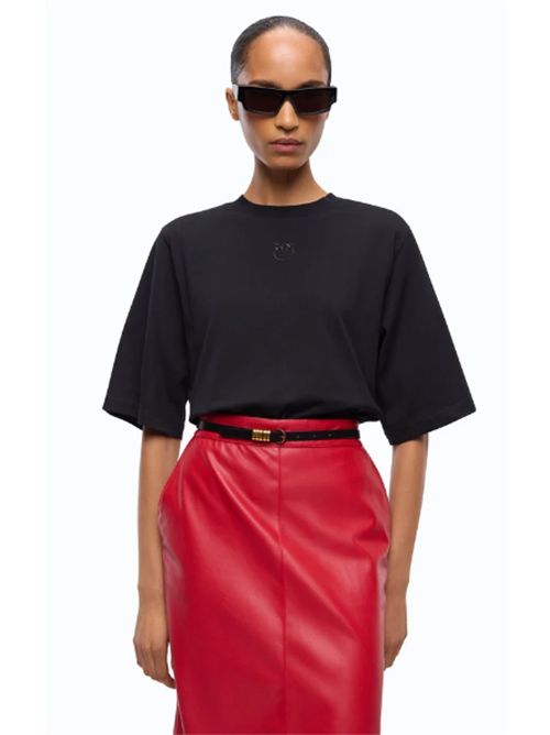 T-shirt con maniche ampie e logo Love Birds Pinko PINKO | 104604-A3HMZ99