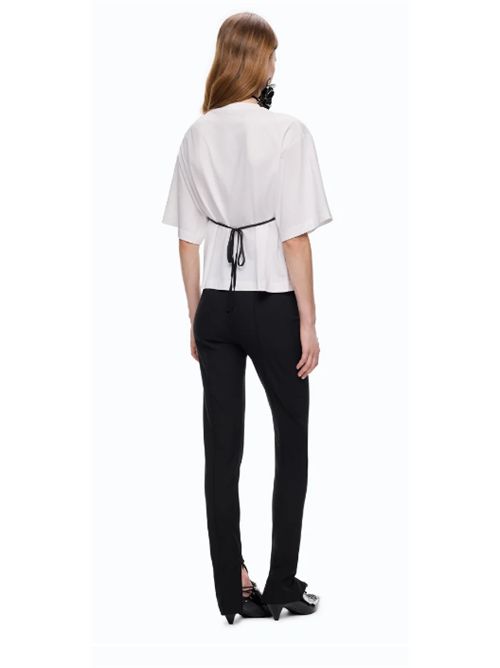 T-shirt con top in pizzo Tulipano Pinko PINKO | 107155-A3FLZZ1