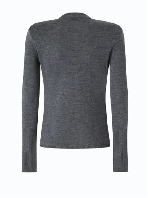 Maglia in lana merino con spalline rimovibili Lubecca Pinko PINKO | 107246-A3FYI76