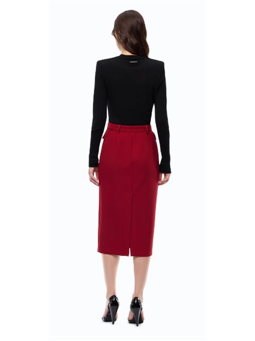 Maglia in lana merino con spalline rimovibili Lubecca Pinko PINKO | 107246-A3FYZ99