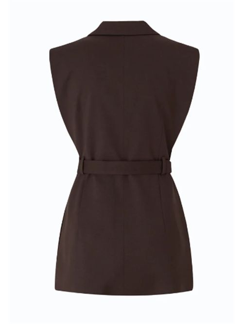 Giacca gilet aperta ai lati con cintura Nuraqus Pinko PINKO | 107727-A3MSM04