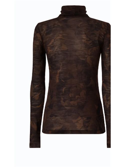 Maglia dolcevita con stampa camouflage floreale Brendola Pinko PINKO | 107735-A3MTSD3