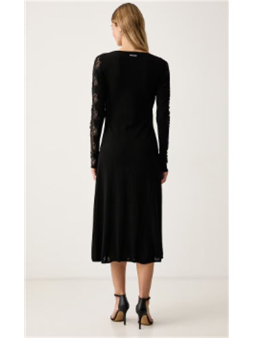 Abito midi in lana con dettagli in pizzo Ululato Pinko PINKO | 107772-A3O1Z99
