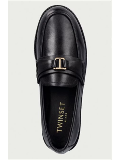 Mocassino in pelle spazzolata Twinset TWINSET | 262TCP02000006