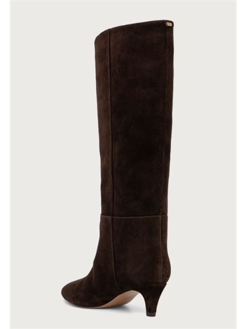 Stivale tacco basso in pelle scamosciata Twinset TWINSET | 262TCP14013411