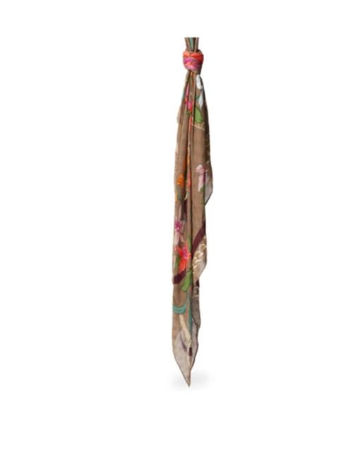 Foulard con stampa floreale e dettagli a catena Guess GUESS | AW5346-POL03BRO