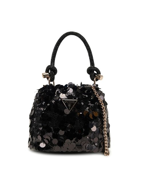 BORSA  CROSSBODY HA HOLIDAY SHINE TOP GUESS GUESS | HWEG95-38750BLA