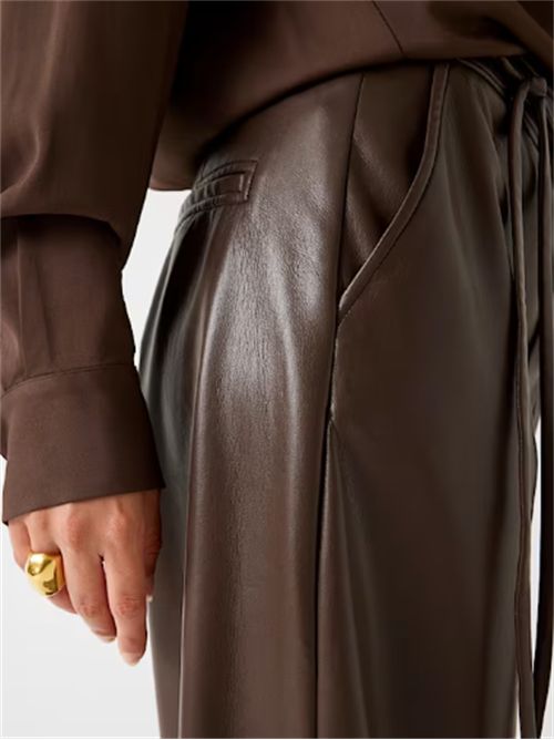 Pantalone gamba larga in similpelle  Gladys Marciano MARCIANO | 5BGB08-7389AG1DL