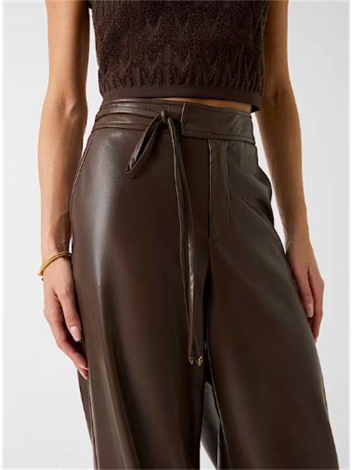 Pantalone gamba larga in similpelle  Gladys Marciano MARCIANO | 5BGB08-7389AG1DL