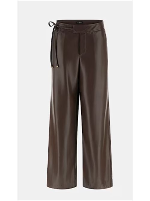 Pantalone gamba larga in similpelle  Gladys Marciano MARCIANO | 5BGB08-7389AG1DL