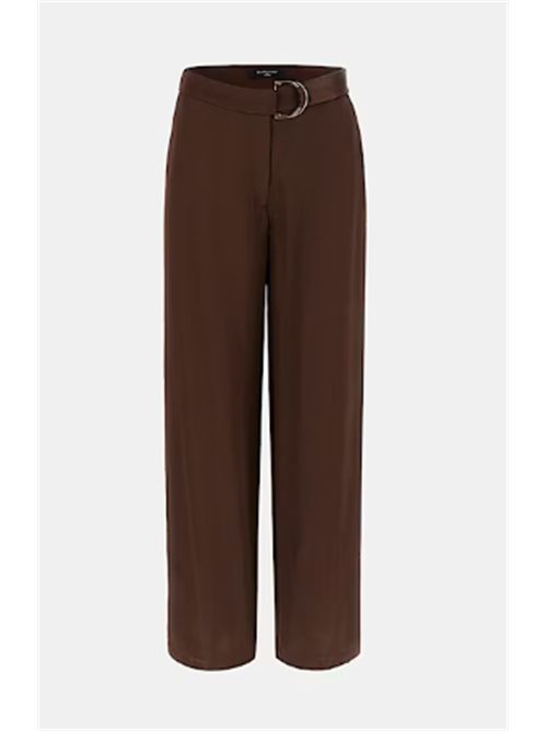 BELTED IVA PANTALONI STRAIGHT GUESS MARCIANO | 5YGB17-7350AA10B