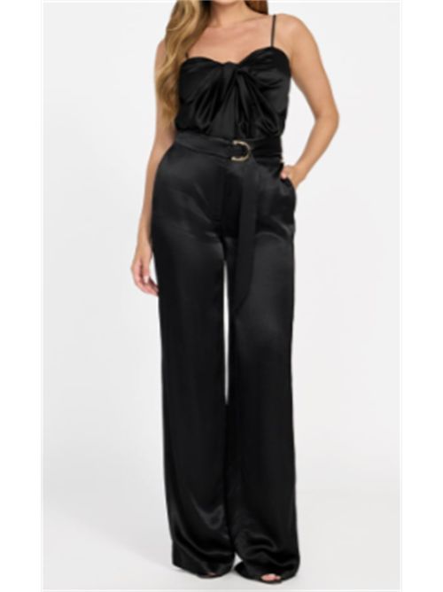 Pantalone Wide Leg Iva con Fusciacca Marciano by Guess MARCIANO | 5YGB17-7350AJBLK