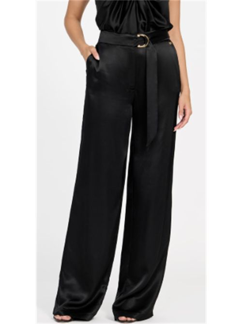 Pantalone Wide Leg Iva con Fusciacca Marciano by Guess MARCIANO | 5YGB17-7350AJBLK