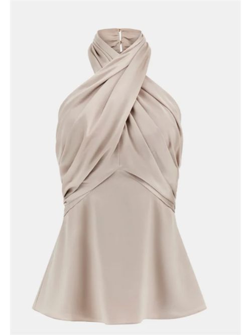 Top Aretha con Scollo a Incrocio Marciano by Guess MARCIANO | 5YGH01-7246AG1BQ