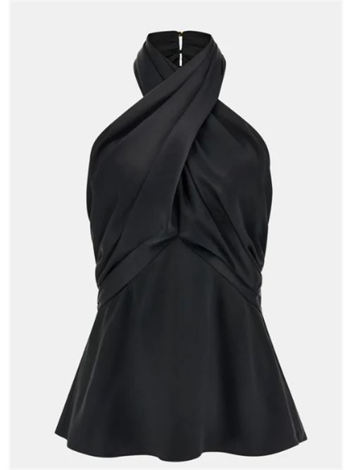 Top Aretha con Scollo a Incrocio Marciano by Guess MARCIANO | 5YGH01-7246AJBLK