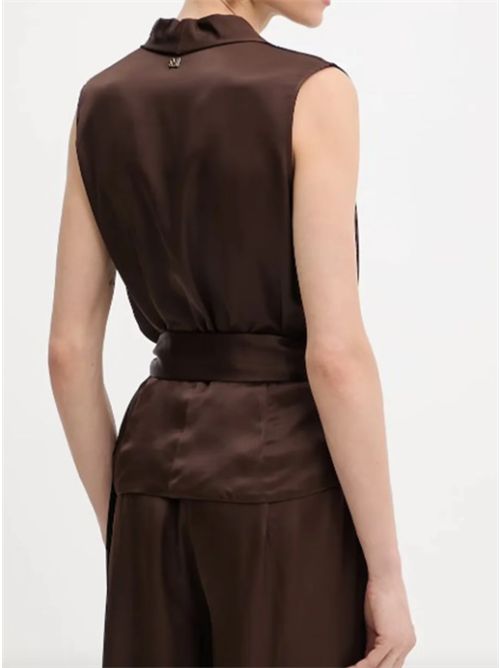 Blusa Smanicata Iva con Fusciacca Marciano by Guess MARCIANO | 5YGH15-7350AA10B