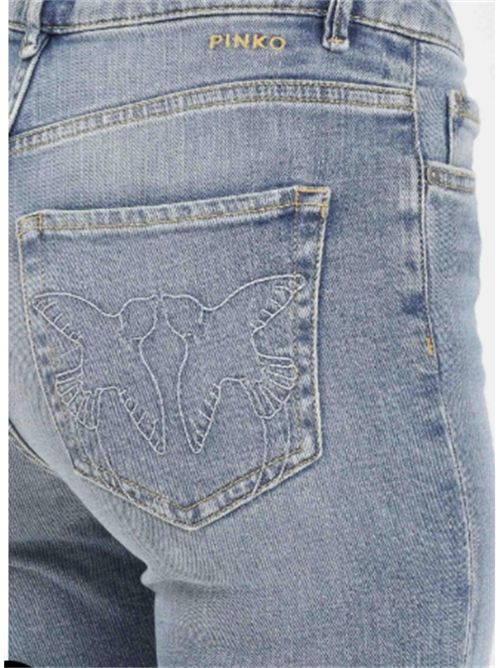 Pantalone Jeans in denim stretch dalla linea aderente skinny-fit Sabrina Pinko PINKO | 100169-A2WT-PJO